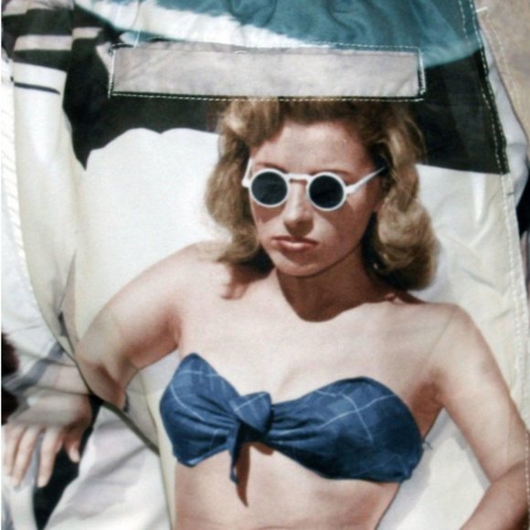 Franks Bathers Print Swim Shorts LIMITED EDITION Size XL NWT - Picture 7 of 15